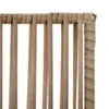 vidaXL Paravent 4 pcs. Beige Poly Rattan Voir les images du produit 9