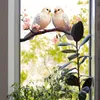 GKA Fensterbild 2 weiße Tauben auf Ast Fensterfolie Produktbild-Vorschau 2
