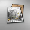 Gerahmtes Poster - Schwarzer Rahmen - Stadt Taxi Produktbild-Vorschau 3
