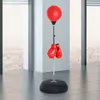 HOMCOM Boxsack, Boxständer mit Handschuhe, Punchingball, Produktbild-Vorschau 2