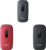 Three Panasonic phones in different colors arranged on a white background. Anteprima dell’immagine prodotto