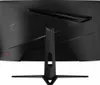 The back of a black computer monitor with its stand. Náhled obrázku produktu