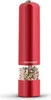 A red electric pepper grinder filled with peppercorns. Náhled obrázku produktu