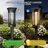 4 Stuks Tuinlampen op Zonne-energie, Warmwit, LED Productafbeelding-voorbeeld 5