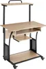 Bureau Fife 80x65,5x130,5cm - Bois clair industriel, Chêne Voir les images du produit 1