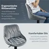 Yaheetech 2er Set Barhocker Barstuhl mit Rückenlehne & Produktbild-Vorschau 6