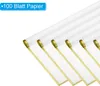 Floristenpapier Schwarz Gold, 100 Blätter, wasserfest Produktbild-Vorschau 3