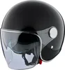 Casco jet Peroz Viagi, nero metallizzato, S Anteprima dell’immagine prodotto 1
