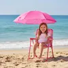 Relaxdays Kinder Klappstuhl, Campingstuhl mit Sonnenschirm, Produktbild-Vorschau 2