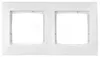 Premium Double Frame for Switch Socket White DR2/11 CONTACT Voir les images du produit 12
