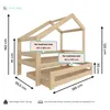 NeedSleep® Letto per bambini con letto supplementare e Anteprima dell’immagine prodotto 2