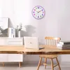 Kinder Wanduhr 12 Zoll, Leise Quarzuhr, 3D Zahlen, Modernes Produktbild-Vorschau 2