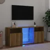 vidaXL TV skrinka s LED osvetlením Artisan dub 120x30x50 cm Náhľad obrázku produktu 2