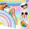 Stiftehalter Schreibtisch Organizer Holz Stiftebox Kinder Produktbild-Vorschau 4