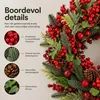 Mica Decorations Norah Kerstkrans met Dennenappels - Productafbeelding-voorbeeld 4