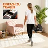SPORTNOW Mini Ellipsentrainer fš¹r Zuhause Untertisch Produktbild-Vorschau 8