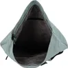 The inside of a green roll-top rucksack is shown against a white background. Produktbild-Vorschau