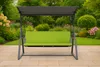 Auflagen für Hollywoodschaukel 180x60 + 180x50 cm Lemon Produktbild-Vorschau 5