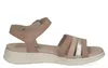 Caprice Damen Flache Sandale aus Leder, Beige (SAND COMB), Produktbild-Vorschau 3