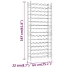 Portabottiglie per 96 bottiglie in metallo bianco Anteprima dell’immagine prodotto 14