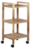 Relaxdays Badregal mit Rollen, Holz, HBT: 71,5 x 35 x 31 Produktbild-Vorschau 9