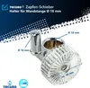 A close-up product shot with measurement callouts and branding. Produktbild-Vorschau