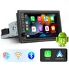 7" Android 13 Drahtloses CarPlay 1 DIN Autoradio Mit 7" Produktbild-Vorschau 1