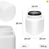Fût en plastique Garronda 20 L Fût et récipient carrés sans Voir les images du produit 3