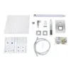A collection of shower system components laid out on a white background. Podgląd zdjęcia produktu
