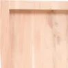vidaXL Tischplatte 100x50x(2-4) cm Massivholz Eiche Produktbild-Vorschau 6