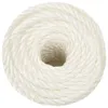 vidaXL Arbeitsseil Weiß 10 mm 25 m Polypropylen Produktbild-Vorschau 2