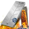 Premium Flammlachsbrett aus hochwertigem Edelstahl – Produktbild-Vorschau 1