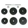VIDAXL 9-Stück Hantel Set 15 kg Produktbild-Vorschau 1