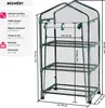 Mobilní fóliový skleník se 3 policemi 69x49x133cm - Náhled obrázku produktu 7