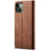 iPhone 13 Hülle, Denim Leder Brieftasche Magnetverschluss Produktbild-Vorschau 3