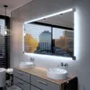 Kúpelnové zrkadlo s LED osvetlením - Riga - 190 cm - 80 cm Náhľad obrázku produktu 5