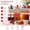 Dárková zavařovací sada v dřevěném košíku - sklenice na Náhled obrázku produktu 11