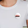 Huuraa Button BBQ Queen Flammen 25mm rund mit Produktbild-Vorschau 2
