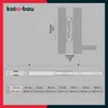 A technical drawing and size chart for drawer slides. Produktbild-Vorschau