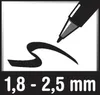 POSCA Marqueur UNI PC-5M blanc Voir les images du produit 8