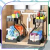 EDIBAZZAR | Dvoupatrový organizér pod dřez, regál do Náhled obrázku produktu 8