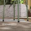 Outsunny Gartentisch Ø40 x 50cm, Wetterfest Balkontisch aus Produktbild-Vorschau 6