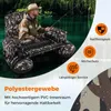 COSTWAY Belly boat, łódź z paskami na ramię, pompką ręczną, Podgląd zdjęcia produktu 3