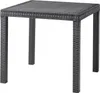 Tavolo quadrato 80x80 cm da esterno giardino in wicker Anteprima dell’immagine prodotto 4