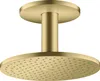 Kopfbrause AXOR 250 2jet Deckenmontage brushed brass Produktbild-Vorschau 1