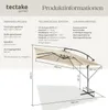 tectake® Sonnenschirm Apollon 250 x 250 cm mit Winddach Produktbild-Vorschau 5