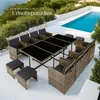 tectake® Rattan Sitzgruppe Palma für 8 bis 12 Personen Produktbild-Vorschau 7
