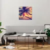Bilder auf glas - Meer Strand Palme - 50x50cm - Glasbilder Produktbild-Vorschau 6