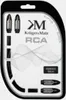 Kabel Audio Kruger&Matz KM0303 2RCA-2RCA Cinch 0,5m Náhled obrázku produktu 1