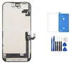 Für iPhone 16 LCD Display Touchscreen Schutzglas Schwarz Produktbild-Vorschau 2